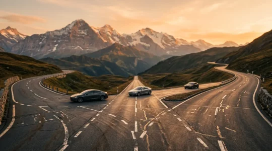 Comparaison visuelle des différentes formules de financement automobile en Suisse