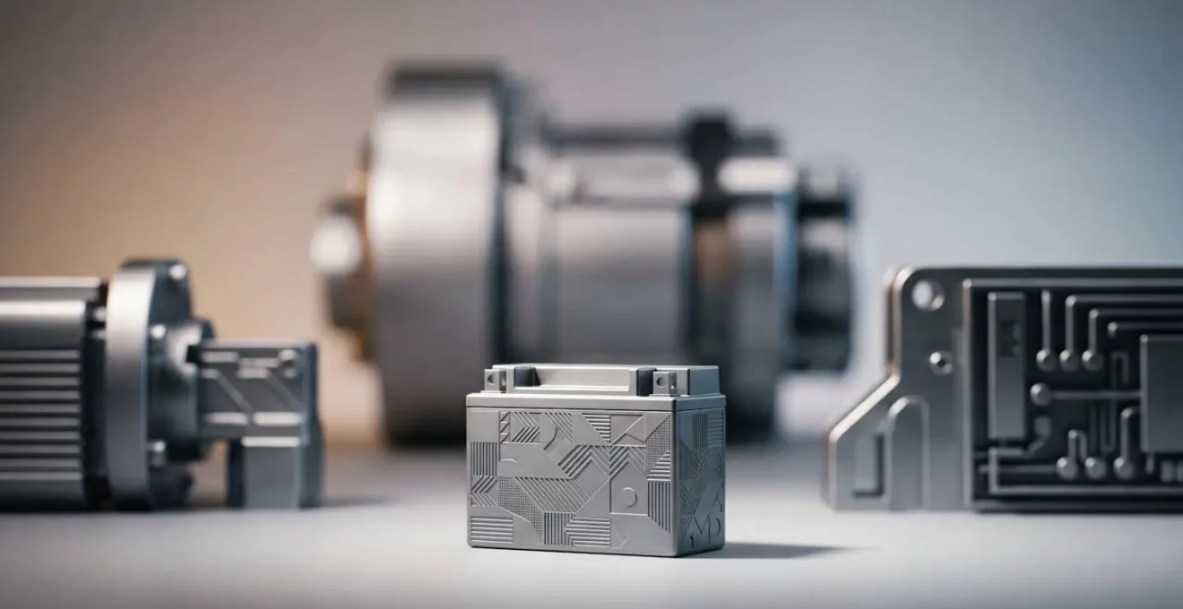 Représentation symbolique du rôle de la batterie 12V dans un véhicule électrique
