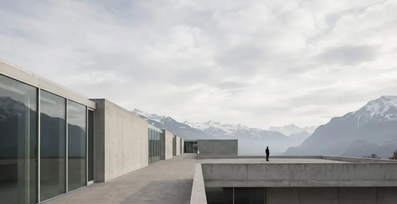 Composition minimaliste évoquant l'évaluation de la perte de qualité de vie en Suisse